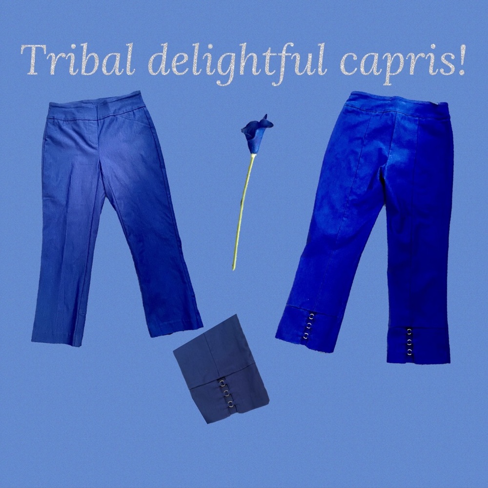Tribal totally delightful bengaline capris!